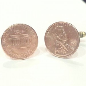 Amerikaanse penny manchetknopen